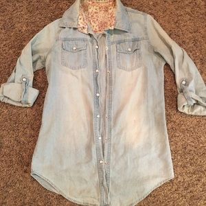 Denim shirt